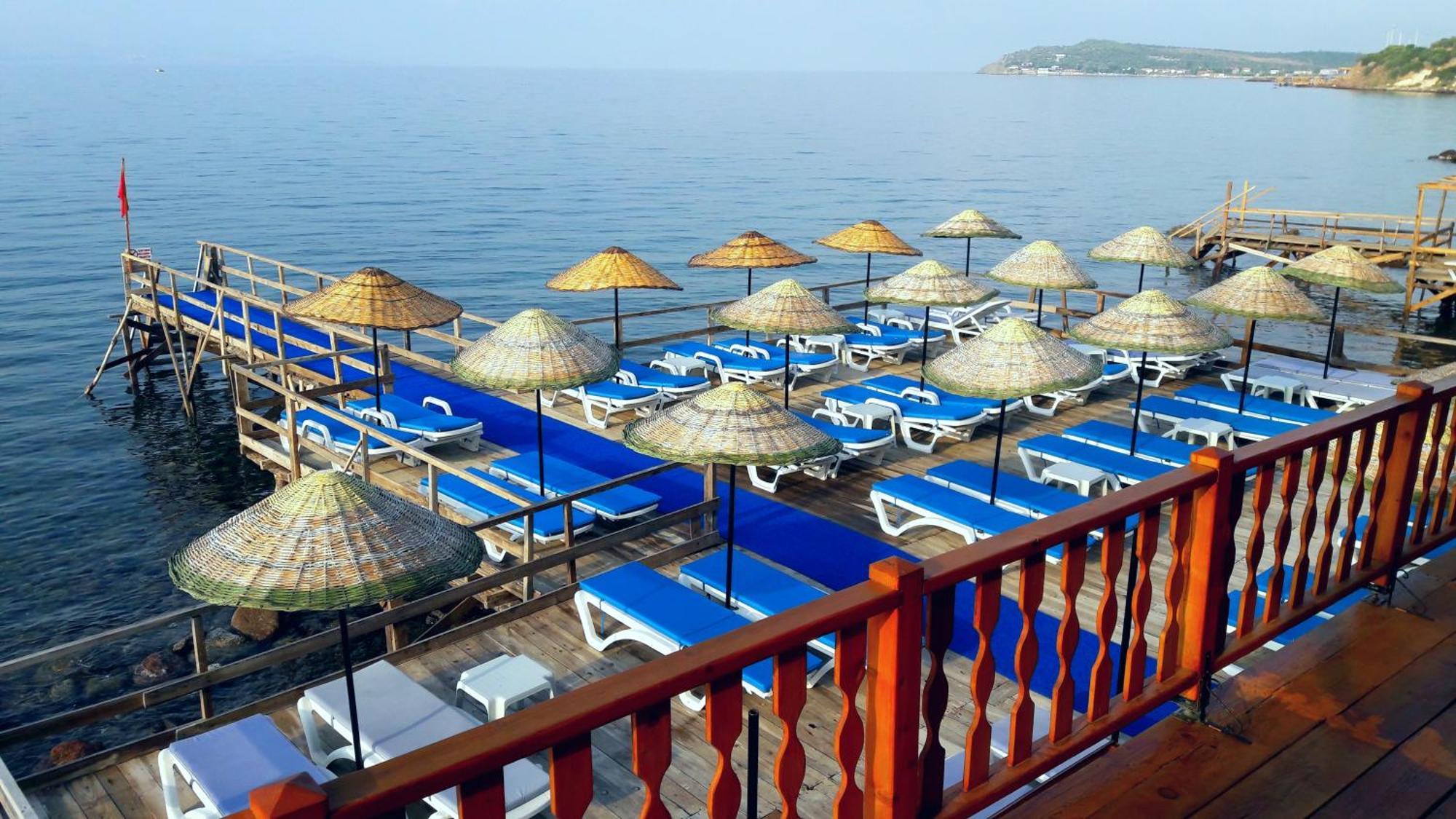 Assos Nazan Motel Restoran Beach Sokakagzi 외부 사진
